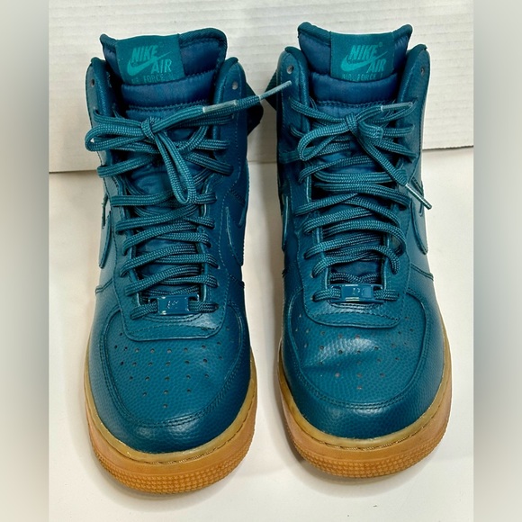 Nike Shoes - Nike Air Force 1 Midnight Turquoise Women’s Used Sz 7.5